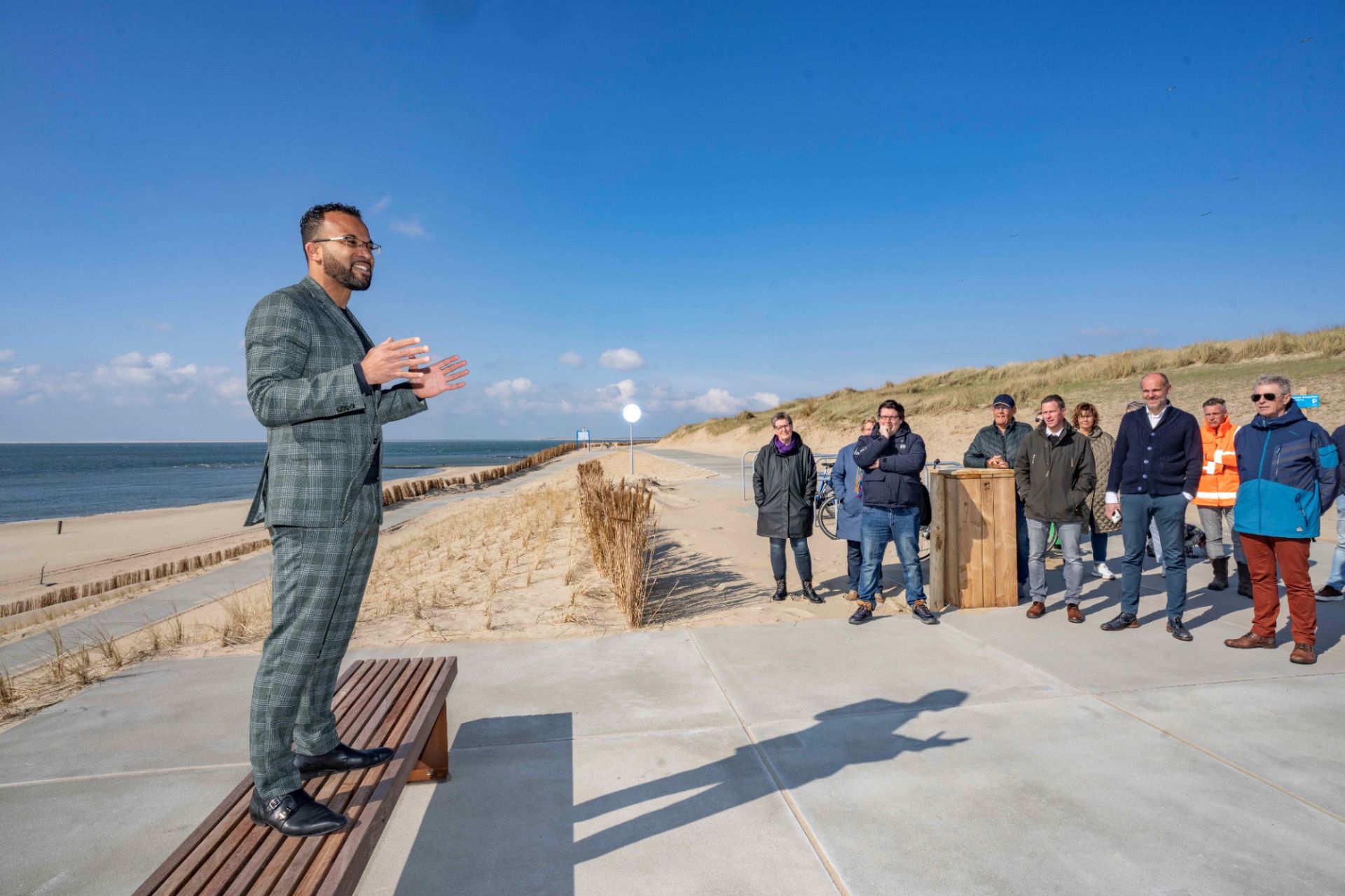 Aanleg strandopgang Huisduinen
