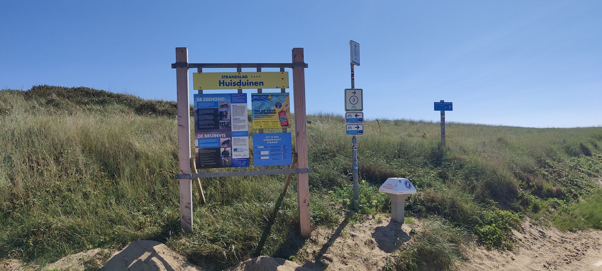 Aanleg strandopgang Huisduinen